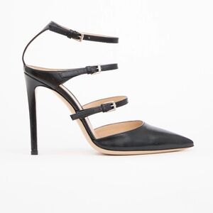 Gianvito Rossi
Leather Carey Heel Elegant